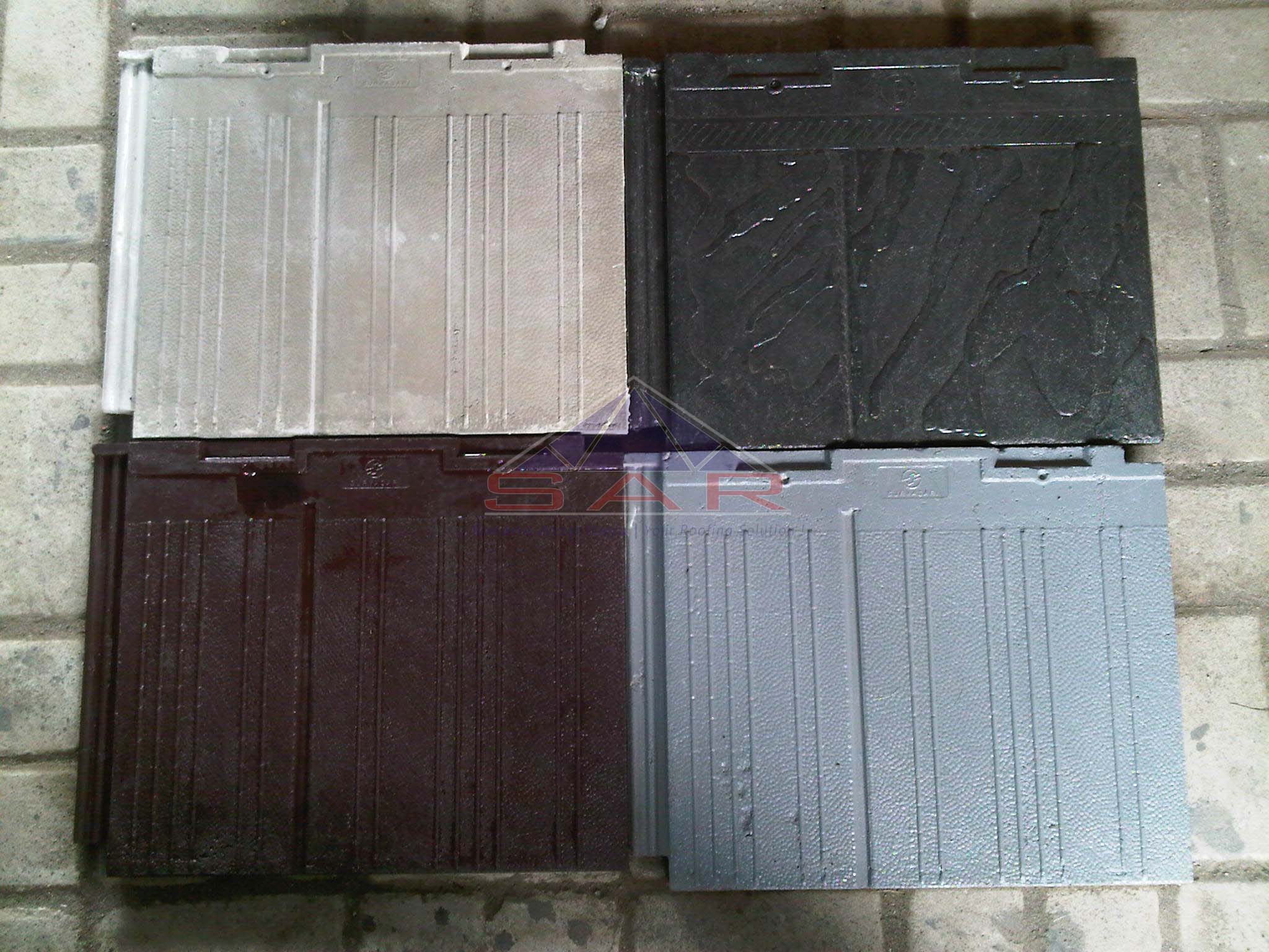Genteng Beton Flat Warna